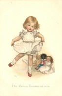 ** T1 Die Kleine Tanzmeisterin / Dancing Girl. M. Munk Wien Nr. 856 Litho S: S.B.P. - Zonder Classificatie