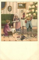 ** T2 Children Art Postcard With Christmas Tree. M. Munk Wien Nr. 1167. Litho S: Pauli Ebner - Ohne Zuordnung