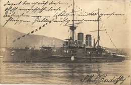 T2 1913 SMS Radetzky Az Osztrák-Magyar Haditengerészet Radetzky-osztályú Pre-dreadnought Csatahajója, Matrózok A Fedélze - Non Classificati