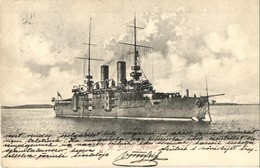T2 SMS Árpád K.u.K. Haditengerészet Habsburg-osztályú Csatahajója. G. Costalunga / K.u.K. Kriegsmarine. Warship Of The A - Non Classés