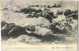 * T2 Corpses Of The Japanese And The Russians On A 203 Meters High Hill, Dead Soldiers. Russo-Japanese War Military + 19 - Ohne Zuordnung