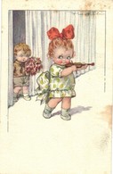 * T3 Italian Art Postcard, Children, Anna & Gasparini 318-2. S: V. Castelli (EB) - Non Classés