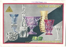 ** T2/T3 Magyar Kristály. Nagybani Eladás Üvegértékesítő KFT. / Hungarian Glass And Crystal Shop's Advertisement  (EK) - Non Classés