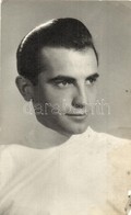 * T2/T3 1956 Róma, Gyuricza József Világbajnok, Olimpiai Bronzérmes Magyar Vívó, Mesteredző / Hungarian Fencer Who Won A - Unclassified