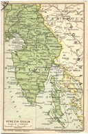 T2 Venezia Giulia / Map Of Istria And Fiume After Trianon - Zonder Classificatie