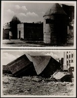 * Berlin, Führerbunker / Hitler's Bunker Air Raid Shelter Located Near The Reich Chancellery. Before And After Blowing U - Zonder Classificatie