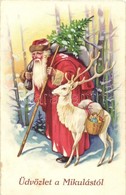 T2 Üdvözlet A Mikulástól / Greetings From Saint Nicholas. Amag 2348. Litho - Non Classificati