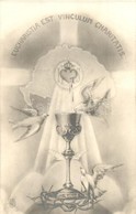 * T1/T2 1938 Eucharistia Vinculum Caritastis, Nemzetközi Eucharisztikus Kongresszus Budapesten. Magyar Kettős Szent ÉV / - Non Classificati