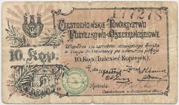 Lengyelország / Czestochowa 1914. 5k T:III-
Poland / Czestochowa 1914. 5 Kopiejek C:VG - Unclassified