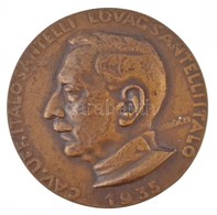 Dabóczi Mihály (1905-1980) 1948. 'Lovag Santelli Italo' Br Emlékérem, Hátoldalán 'LUDVIG BP' Gyártói Jelzéssel, Hátoldal - Unclassified