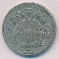 Amerikai Egyesült Államok 1867. 5c Cu-Ni 'Shield Nickel' T:2,2-
USA 1867. 5 Cents Cu-Ni 'Shield Nickel' C:XF,VF
Krause K - Non Classificati