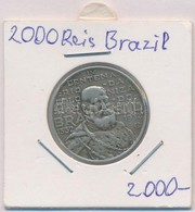 Brazília 1932. 2000R Ag 'A Gyarmatosítás 400. évfordulója / III. János' Lezárt Fóliában T:2- 
Brazil 1932. 2000 Reis Ag  - Ohne Zuordnung