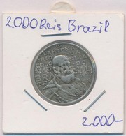 Brazília 1932. 2000R Ag 'A Gyarmatosítás 400. évfordulója / III. János' Lezárt Fóliában T:2- 
Brazil 1932. 2000 Reis Ag  - Unclassified
