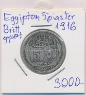 Egyiptom / Brit Protektorátus 1916. 5p Ag T:2- Patina
Egypt / British Protectorate 1916. 5 Piastres Ag C:VF Patina - Unclassified