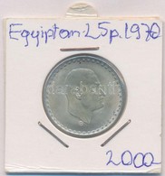 Egyiptom 1970. 25p Ag 'Nasser' Lezárt Fóliában T:1-,2 
Egypt 1970. 25 Piastres Ag 'Nasser' In Sealed Foil C:AU,XF 
Kraus - Non Classificati