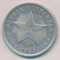 Kuba 1933. 1P Ag T:2
Cuba 1933. 1 Peso Ag C:XF - Non Classificati