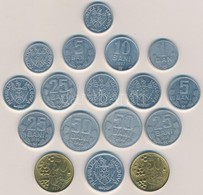 Moldova 17db-os Vegyes érme Tétel T:2
Moldova 17pcs Of Mixed Coins Lot C:XF - Non Classificati
