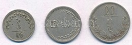 Mongólia 1937. 10m Cu-Ni + 15m Cu-Ni + 20m Cu-Ni T:2
Mongolia 1937. 10 Mongo Cu-Ni + 15 Mongo Cu-Ni + 20 Mongo Cu-Ni C:X - Non Classificati