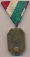 ~1926. 'Budapesti Labdarúgók Alszövetsége 1926' Br Sportérem Szalagon (45x31mm) T:2 - Non Classificati