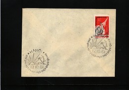 Vietnam 1961 Space / Raumfahrt FDC  Interesting Cover - Asie