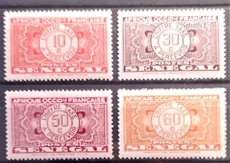 SENEGAL (Colonie Française) - TAXE - N°23-26-27-28 - Neuf SANS Charnière ** / MNH - Impuestos