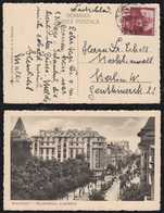 Rumänien Romania 1936 Picture Postcard Bucaresti Elisabeta To BERLIN Germany - Covers & Documents