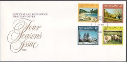 1980 4 SEASONS FDC - Brieven En Documenten