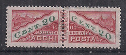 SAN MARINO 1945 PACCHI POSTALI SASS. 18  MLH VF - Parcel Post Stamps