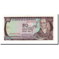 Billet, Colombie, 50 Pesos Oro, 1974-07-20, KM:414, NEUF - Kolumbien