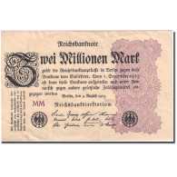 Billet, Allemagne, 2 Millionen Mark, 1923, 1923-08-09, KM:103, TTB - 2 Mio. Mark