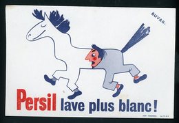 BUVARD:  PERSIL LAVE PLUS BLANC! - FORMAT  Env. 13X20 Cm - Produits Ménagers