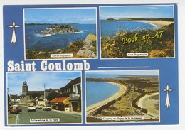 {75703} 35 Ille Et Vilaine Saint Coulomb , Multivues ; Fort Duguesclin , Anse Duguesclin , Eglise , Camping Et Plages - Saint-Coulomb