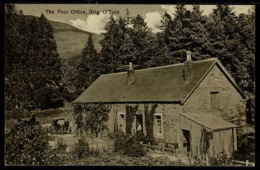 Ref 1274 - Early Postcard - The Rural Post Office Brig O'Turk - Stirlingshire Scotland - Stirlingshire