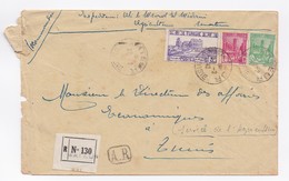 ENVELOPPE RECOMMANDEE DE MATEUR POUR TUNIS DU 27/02/1942 - Cartas & Documentos