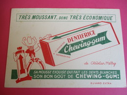 Buvard / Dentifrice/Chewing Gum/ Christian Merry/ Moussant Economique/Dents Blanches/ 1930-1950   BUV295 - Drogerie & Apotheke