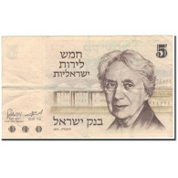 Billet, Israel, 5 Lirot, 1973, KM:38, TB+ - Israël