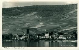 RUEDESHEIM  Avec Monument National Photo F G ZEITZ 1090 - Rüdesheim A. Rh.