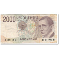 Billet, Italie, 2000 Lire, 1990, KM:115, TB+ - 2000 Lire