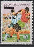Guinée Guinea 2009 Mi. 6734 Surchargé Overprint Football Fußball Soccer Sport - Otros & Sin Clasificación