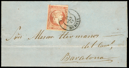 Ed. 48 - Carta Cda Mat. Fechador Tp. II “Totana-Murcia” Precioso. - Unused Stamps
