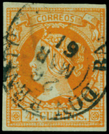 Ed. 0 52 - Mat. Fechador Tp. I “Don Benito-Badajoz” Lujo. Muy Raro. - Unused Stamps