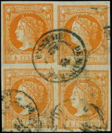 Ed. 0 52 Bl.4 - Mat. Fechador Tp. II “Benabarre-Huesca” - Unused Stamps