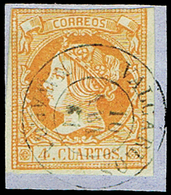 Ed. 0 52 - Mat. Fechador Tp. II “Valcarlos-Navarra” Lujo. Muy Raro. - Neufs