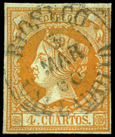 Ed. 0 52 - Mat. Fechador Tp. I “Rioseco-Valladolid” Lujo. Raro. - Neufs