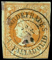 Ed. 0 52 - Mat. Fechador Tp. II “Villar De Frades-Valladolid” Lujo. Raro. - Unused Stamps
