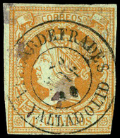 Ed. 0 52 - Mat. Fechador Tp. II “Villar De Frades-Valladolid” Lujo. Raro. - Postfris – Scharnier