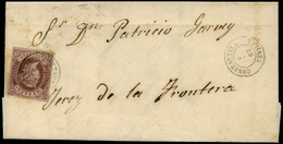 Ed. 58 - Carta Cda Mat. Fechador Tp. II “Constantina-Sevilla” Precioso. - Unused Stamps