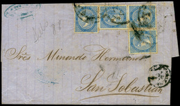 Ed. 88(4) - Mat. R.C. “20-Bilbao” Cdo A S. Sebastian Franqueo Poco Corriente. - Unused Stamps