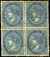 Ed. 0 88 Bl.4 - Mat. Fechador Tp. II “Toro-Zamora” Bonito. Raro. - Unused Stamps