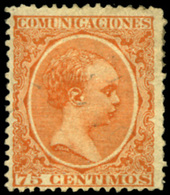 Ed. ** 225 - Precioso Centraje.Color Intenso.Cat.285€ - Unused Stamps